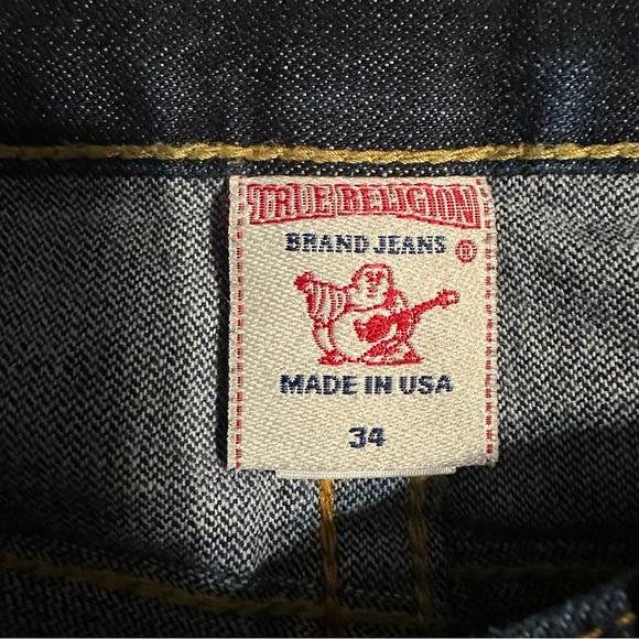 True Religion Man Jean Short Pants Size 34 - Picture 4 of 8